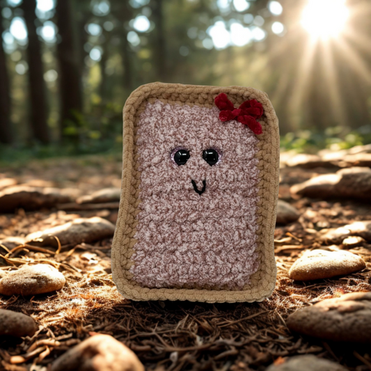 Brown Sugar Cinnamon Delight - Handmade Crocheted Cinnamon Plushie