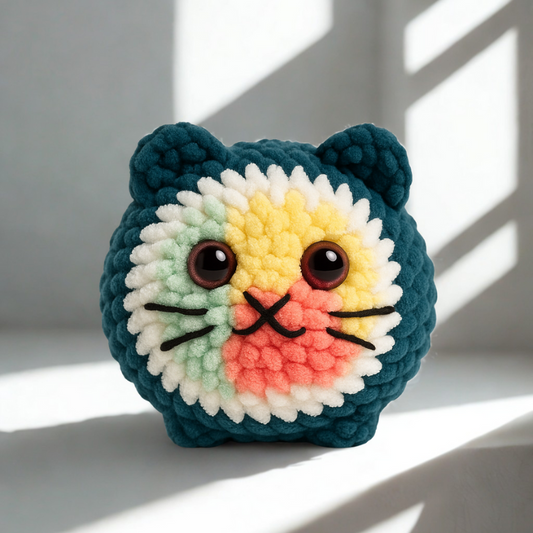 Sushi Cat - Handmade Crocheted Sushi Cat Plushie